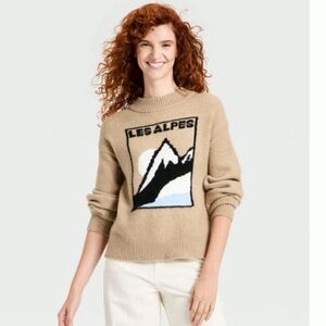 Women's Long Sleeve Cozy Alpine Crewneck Pullover Sweater - Universal Thread™